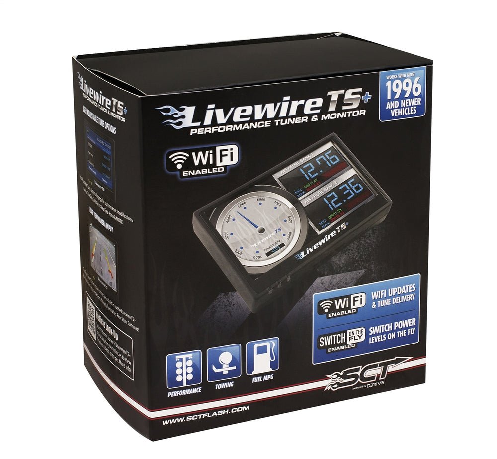 Livewire TS+ Programmer 99-19 Ford Gas or Diesel Vehicle SCT Performance
